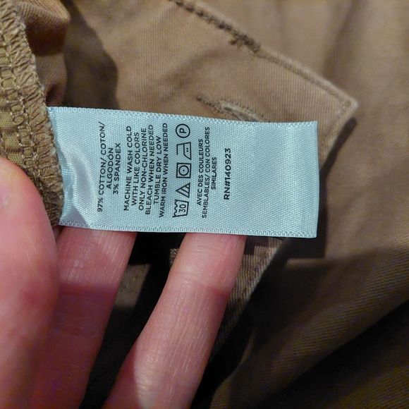 LOFT Women's Size 2 The Monroe Slim Truffle Chino Pants - Picture 7 of 11